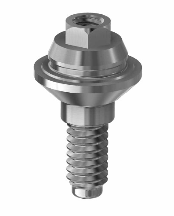 Straight Multiunit Abutment - 1.0mm Collar Height - 3.5 Hex - Z