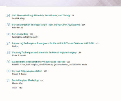 Modern Implant Dentistry *new textbook*